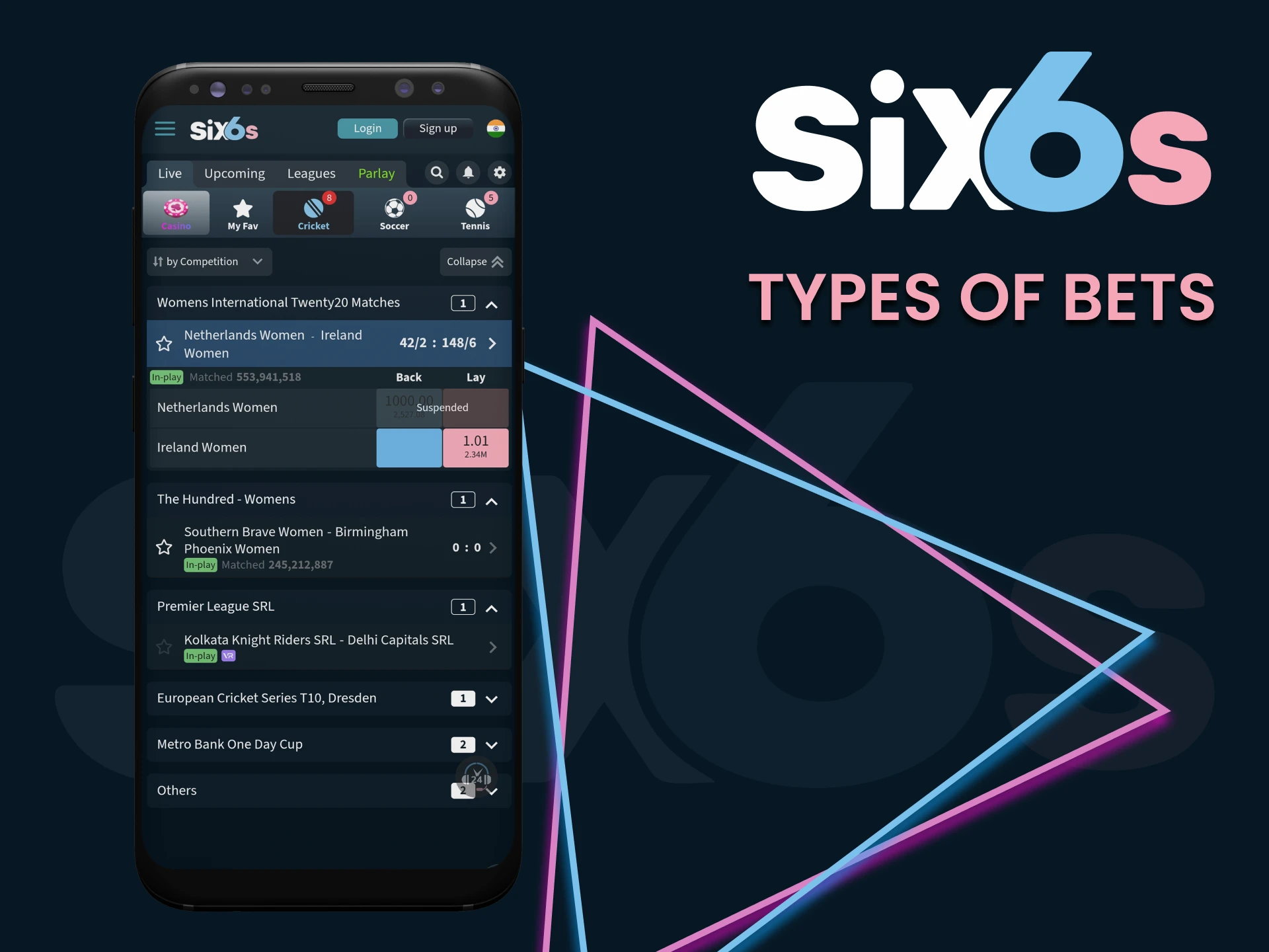 Learn all about betting on Six6s.