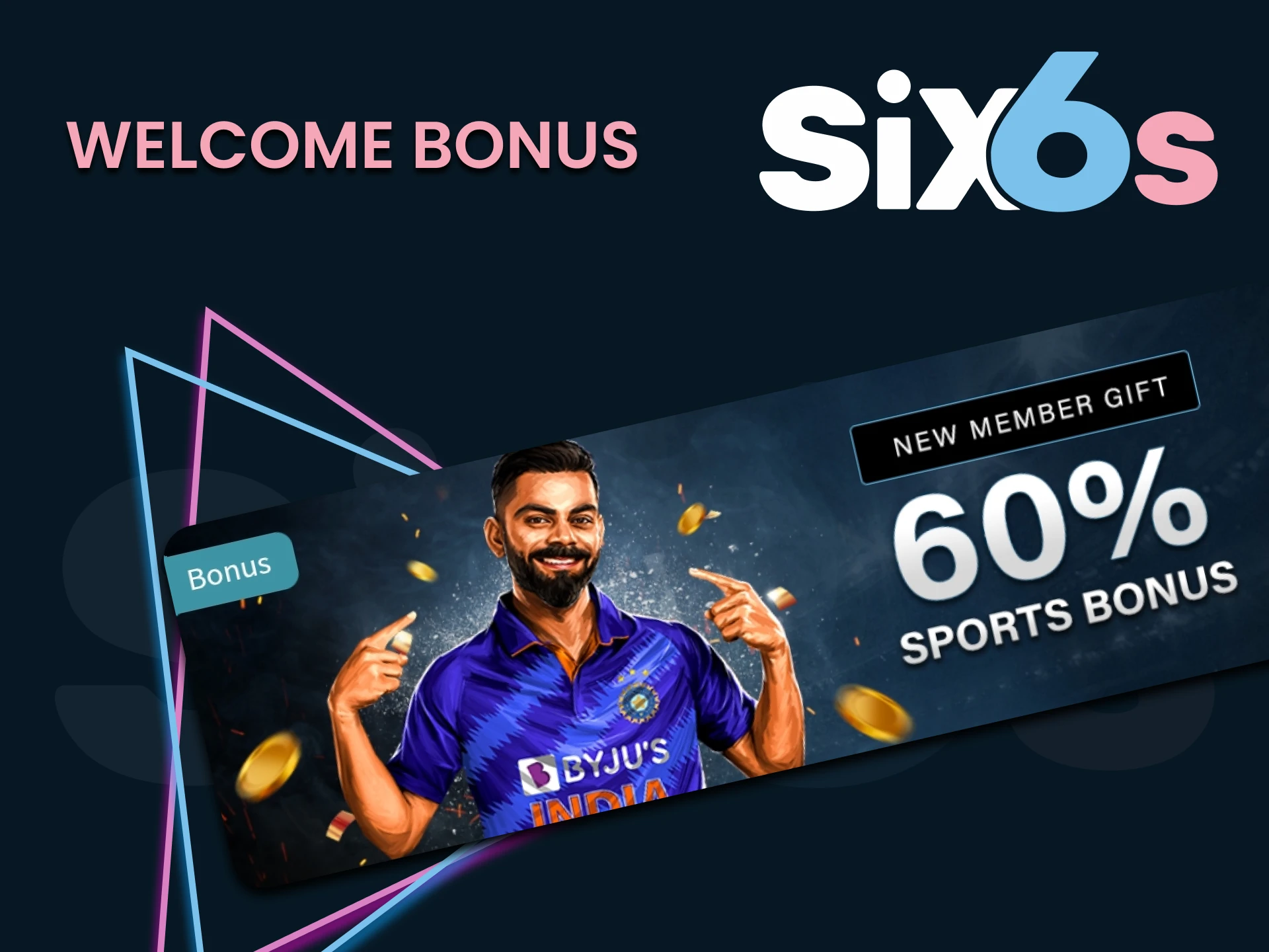 Get a bonus for signing up for Six6s.