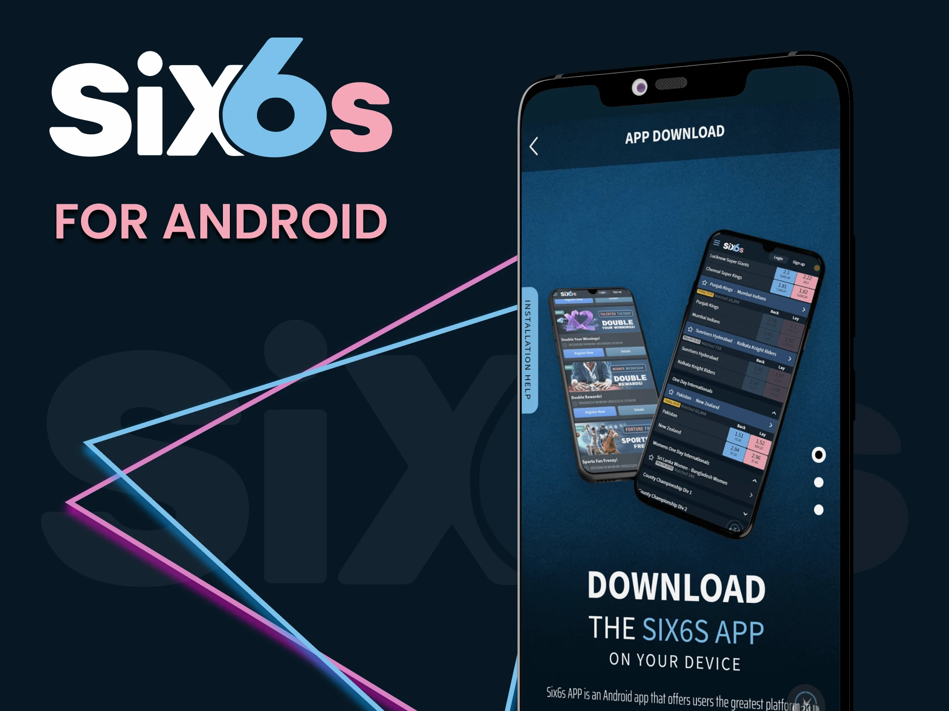 Download the Six6s app for Android.