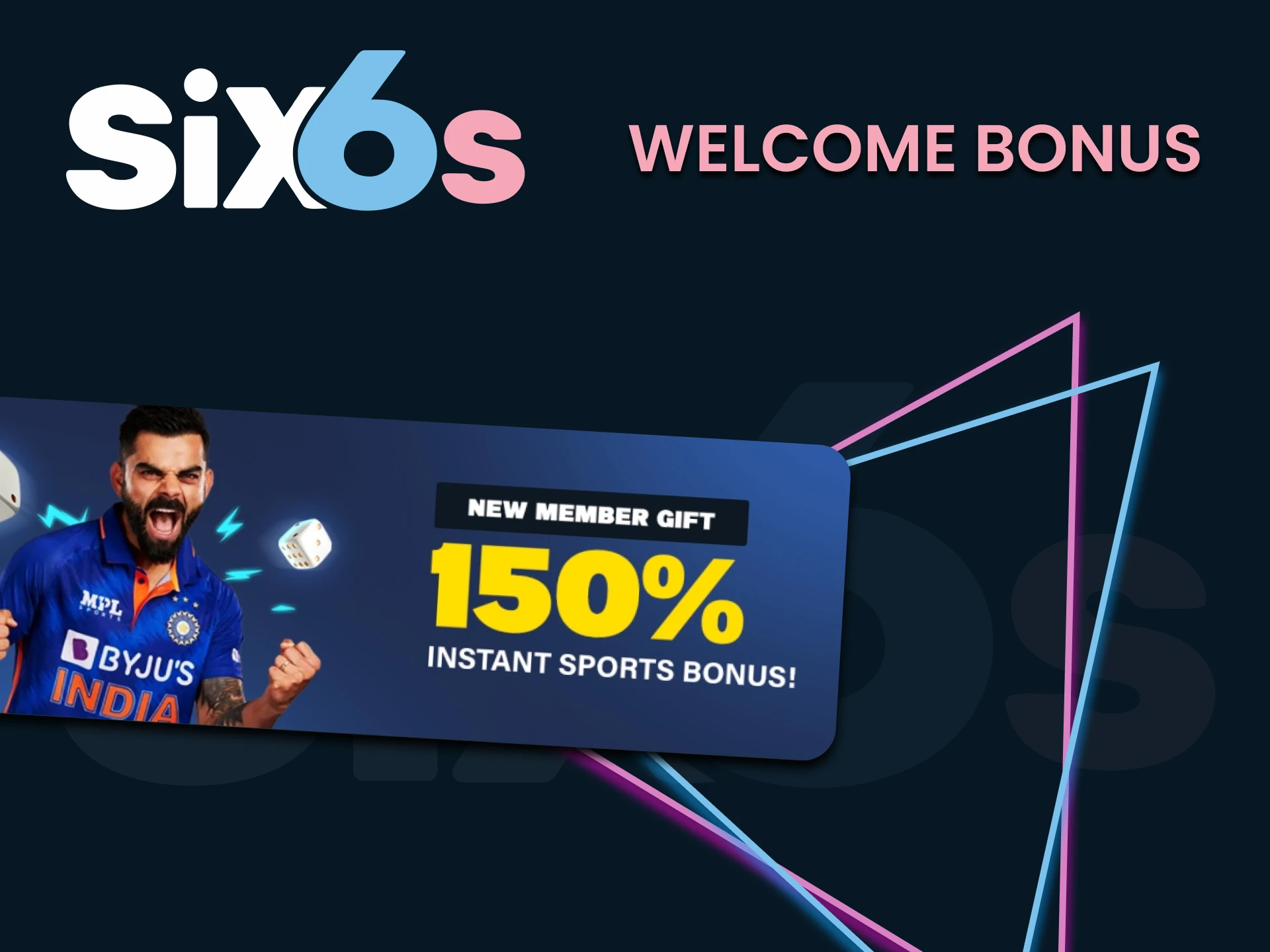 Six6s gives bonuses for betting on basketball.